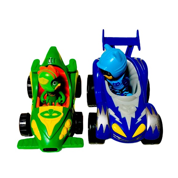 PJ Masks Other - SOLD SET of 2 — PJ Masks Action Figures & Vehicle Playset.